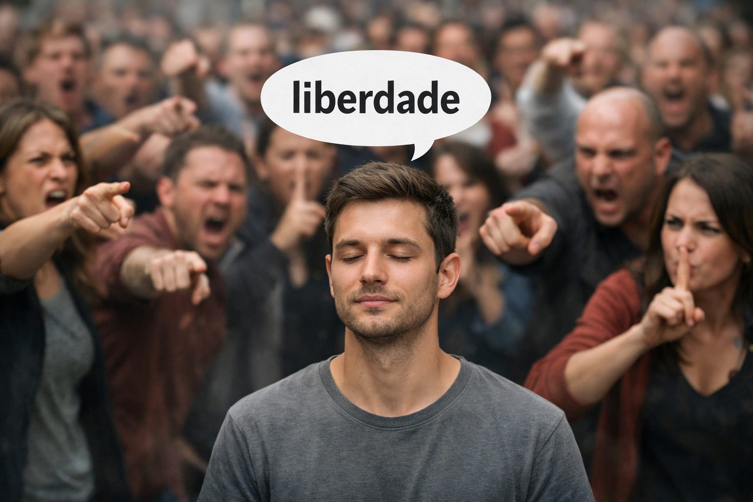 “Pare de dizer aos outros o que fazer”