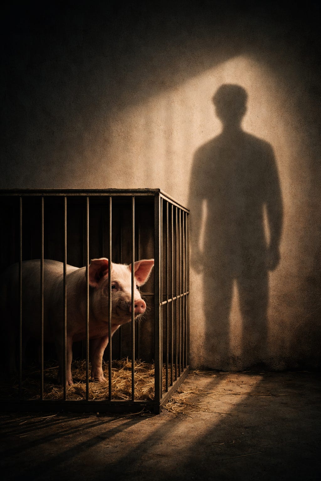 Jaulas maiores não são liberdade