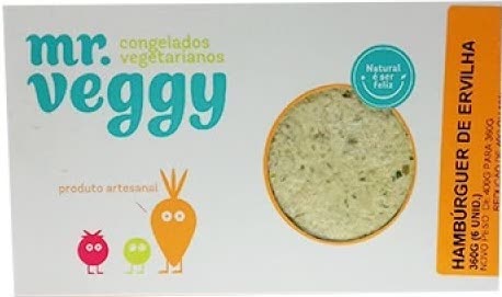 Hambúrguer de ervilha