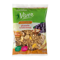 Granola Integral com Frutas Carrefour Viver