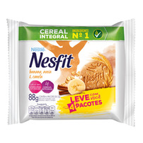 Biscoito Integral Banana, Aveia e Canela Nesfit