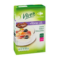 Aveia em Flocos Sabor Chocolate Carrefour Viver