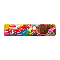 Biscoito Recheado Chocolate com Morango Vitarella Treloso