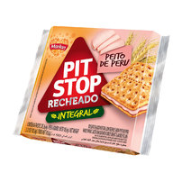 Biscoito Recheado Integral de Peito de Peru Marilan Pit Stop