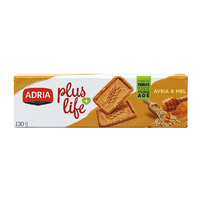 Biscoito Integral Aveia e Mel Adria Plus Life