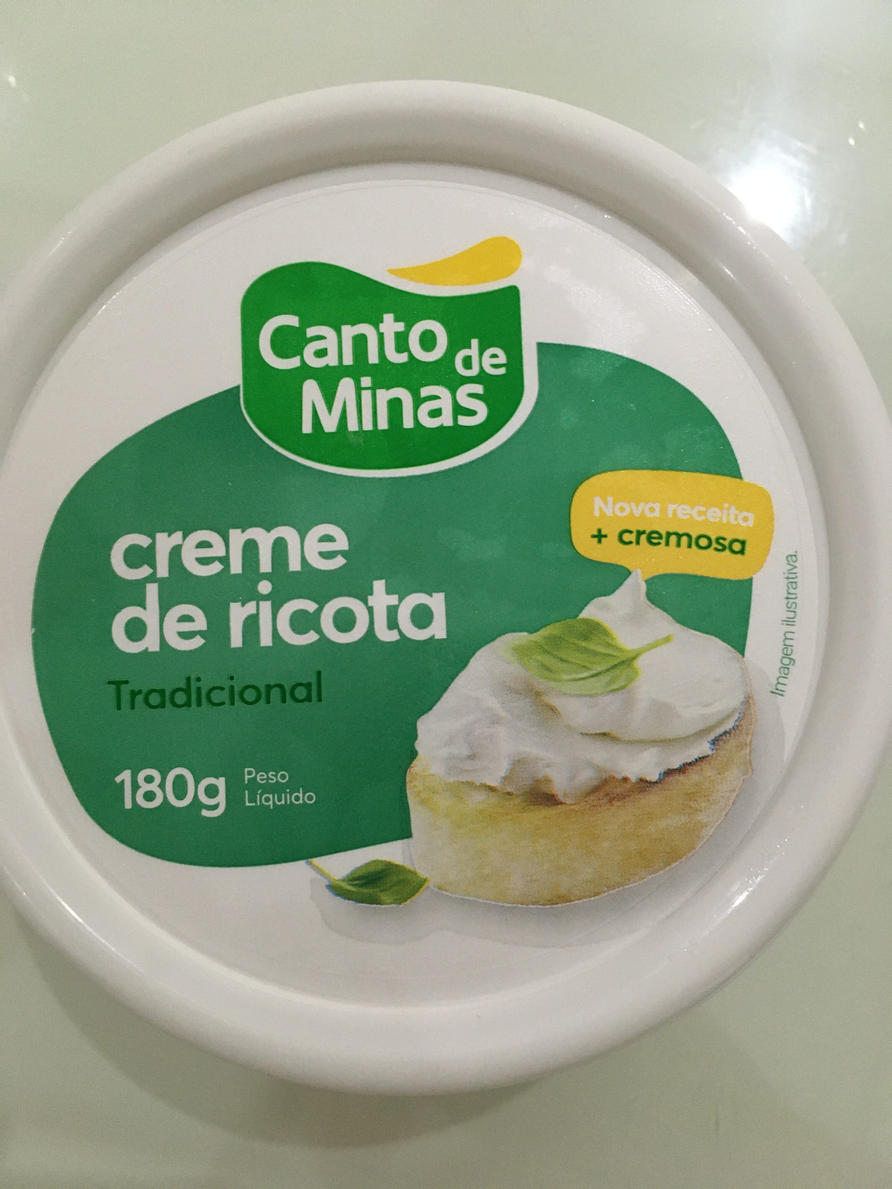 Creme de ricota Canto de minas