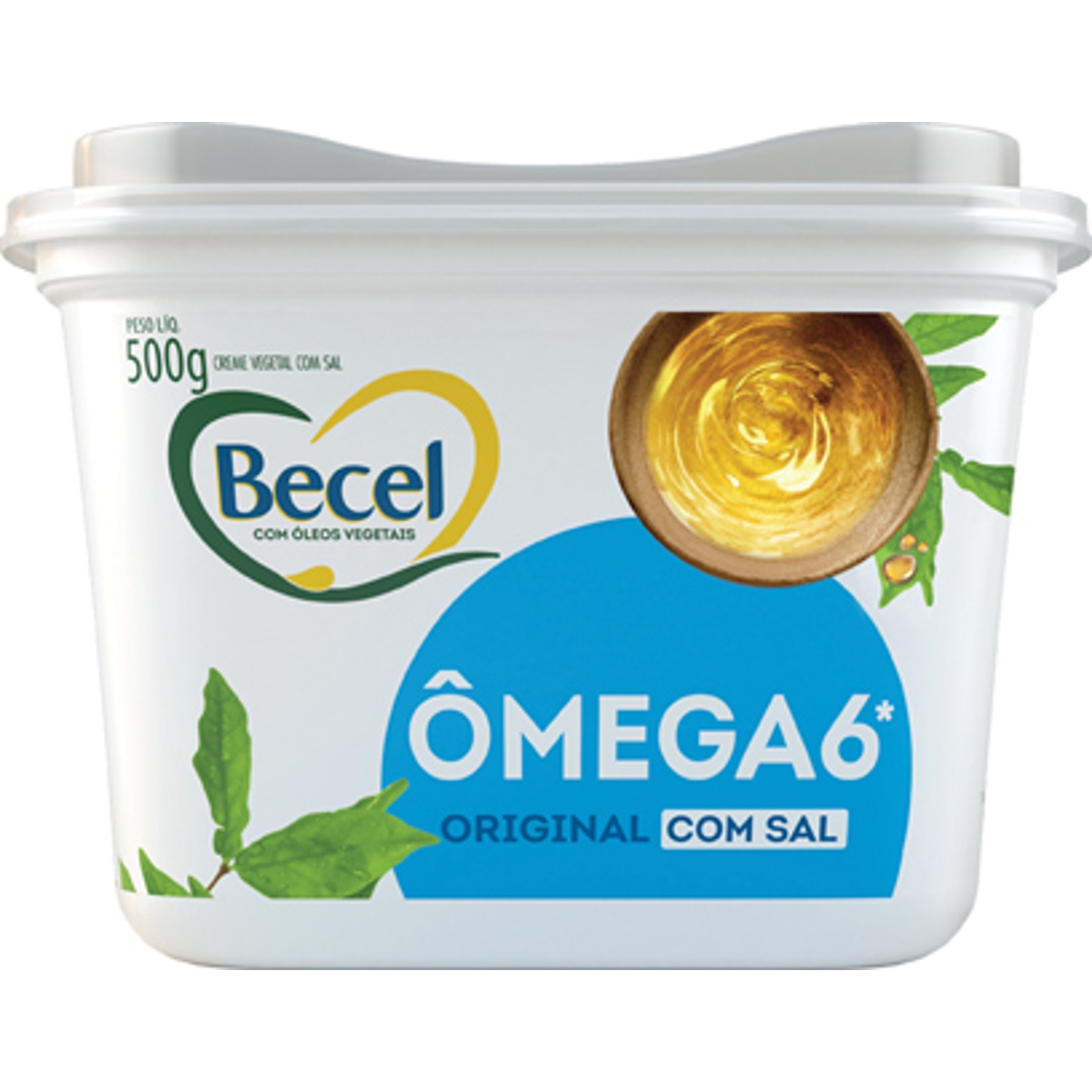 Creme vegetal Becel ômega 6