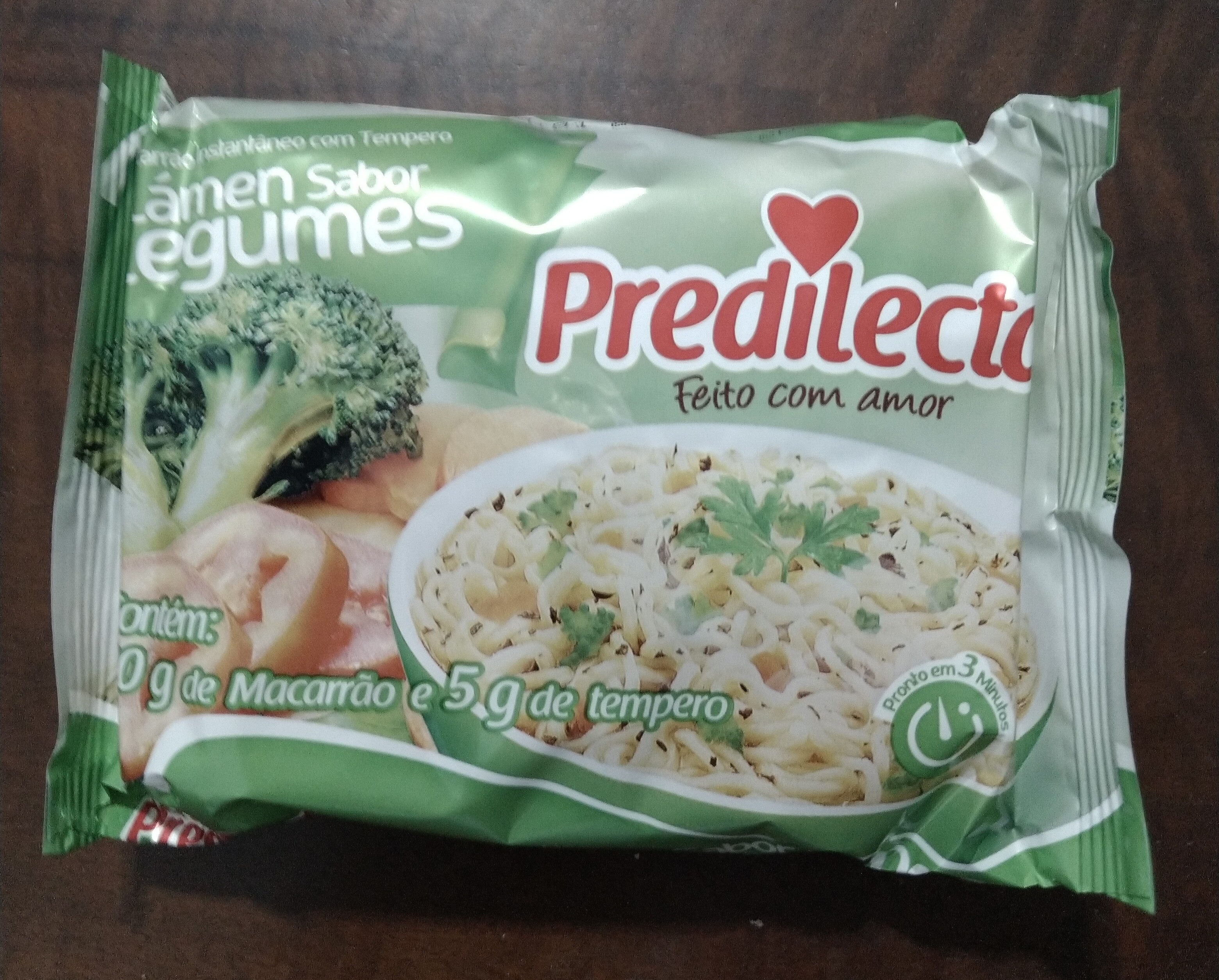 Lámen sabor Legumes Predilecta