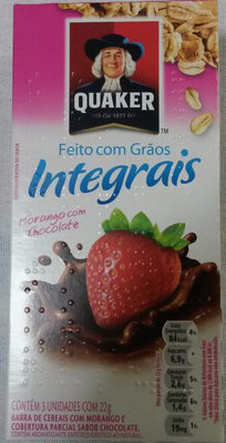 Barra de Cereais Morango com Chocolate Quaker