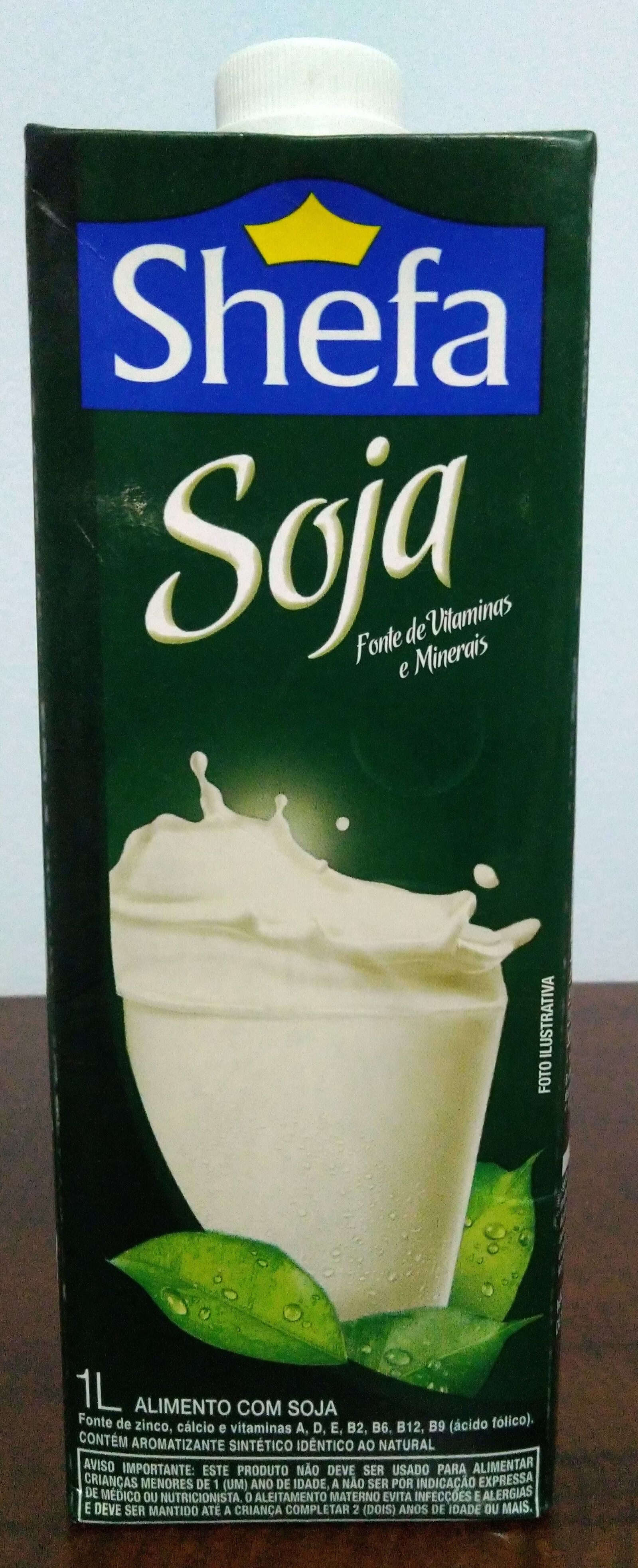 Leite de soja Shefa