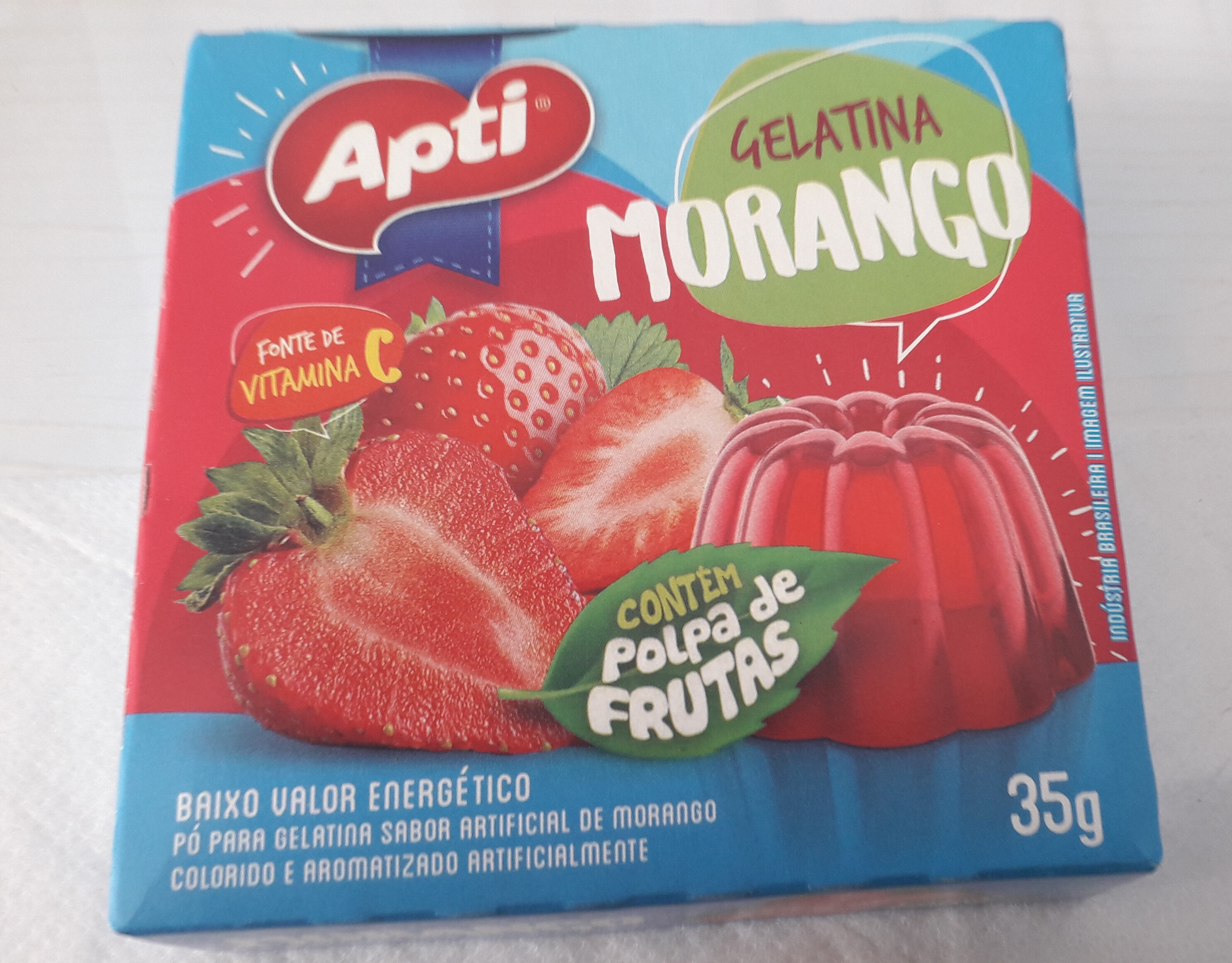 Gelatina de Morango Apti