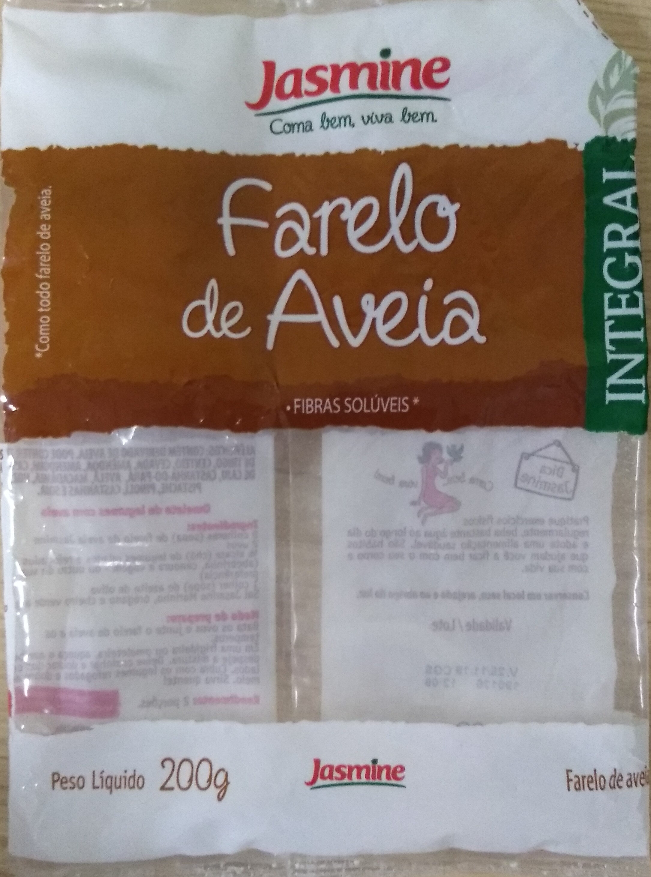 Farelo de Aveia Jasmine