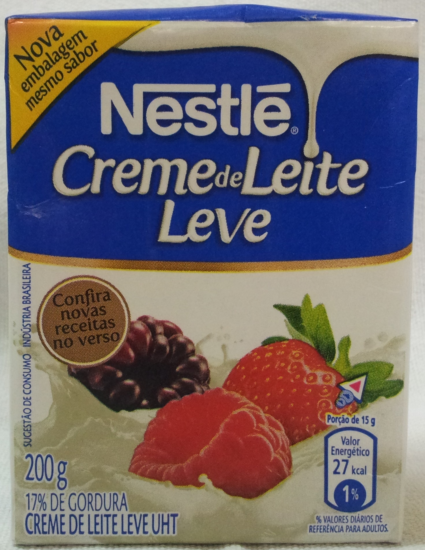Nestlé Creme De Leite Leve