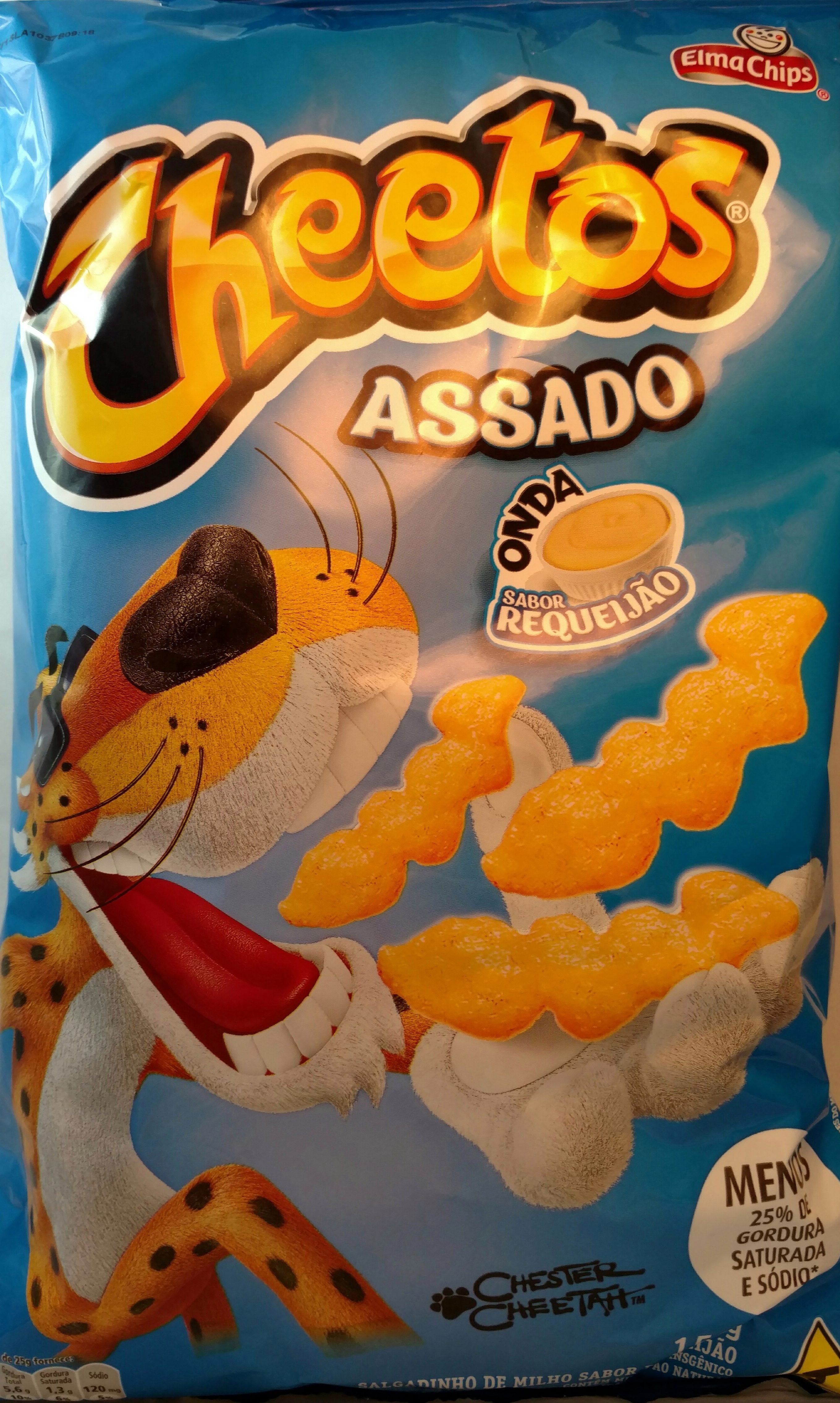 Cheetos onda sabor requeijão
