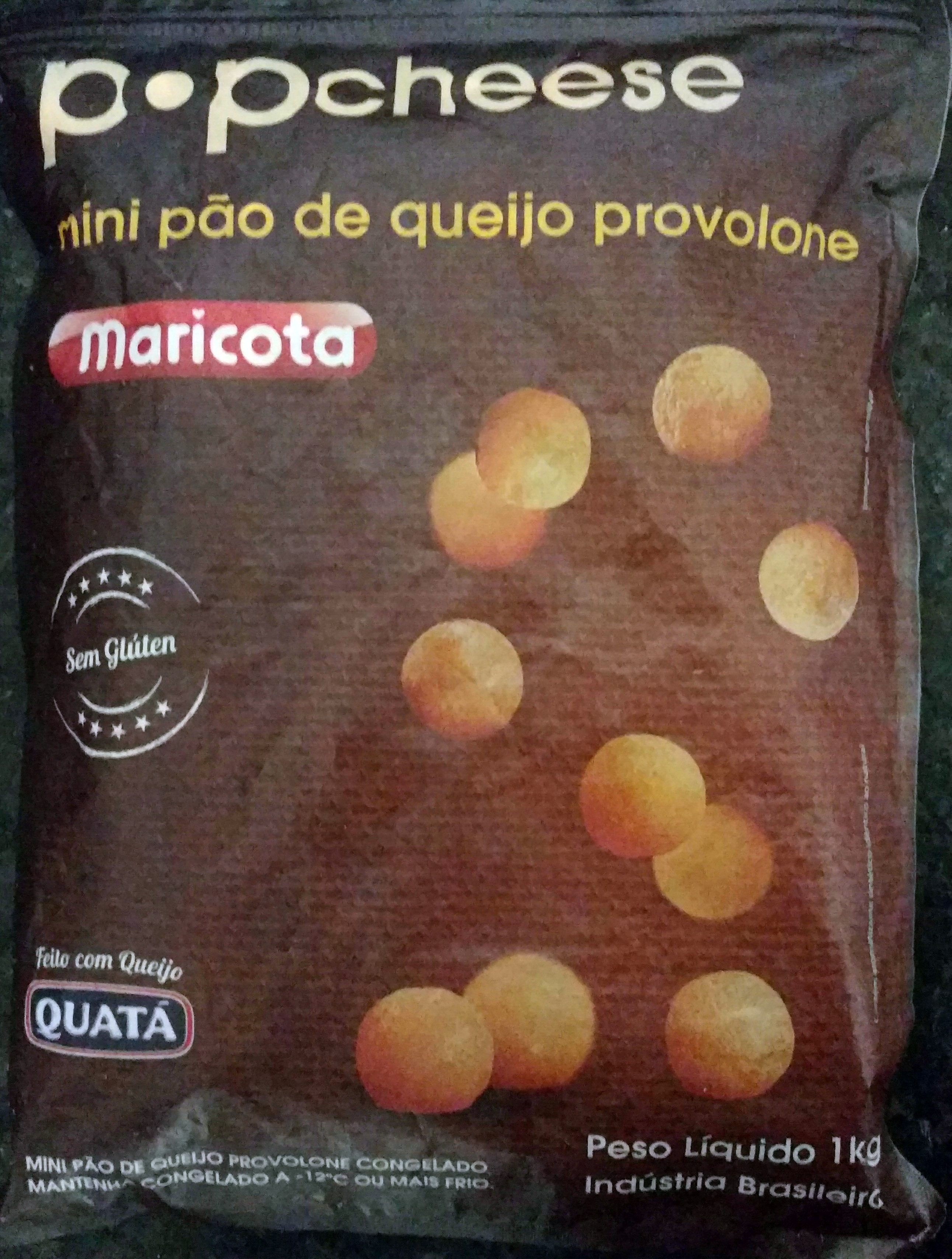 Popcheese mini pão de queijo provolone Maricota