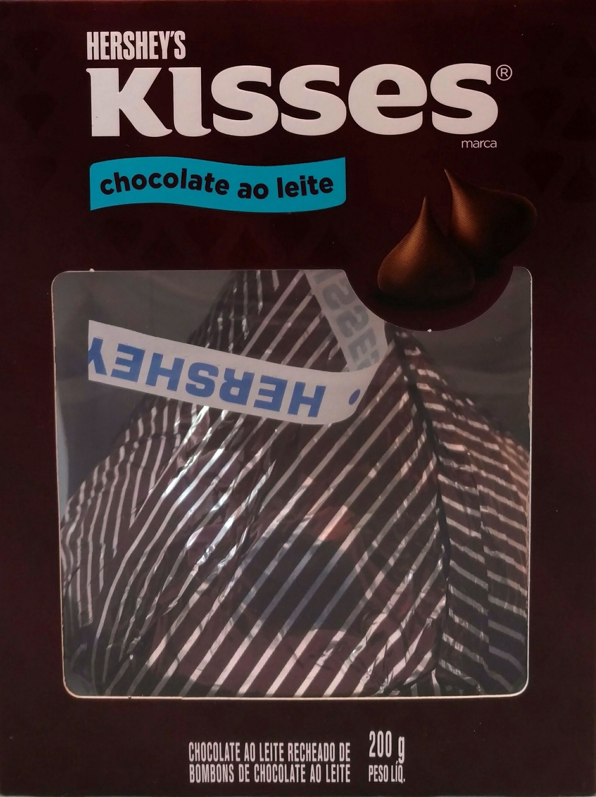 Kisses chocolate ao leite Hershey's 