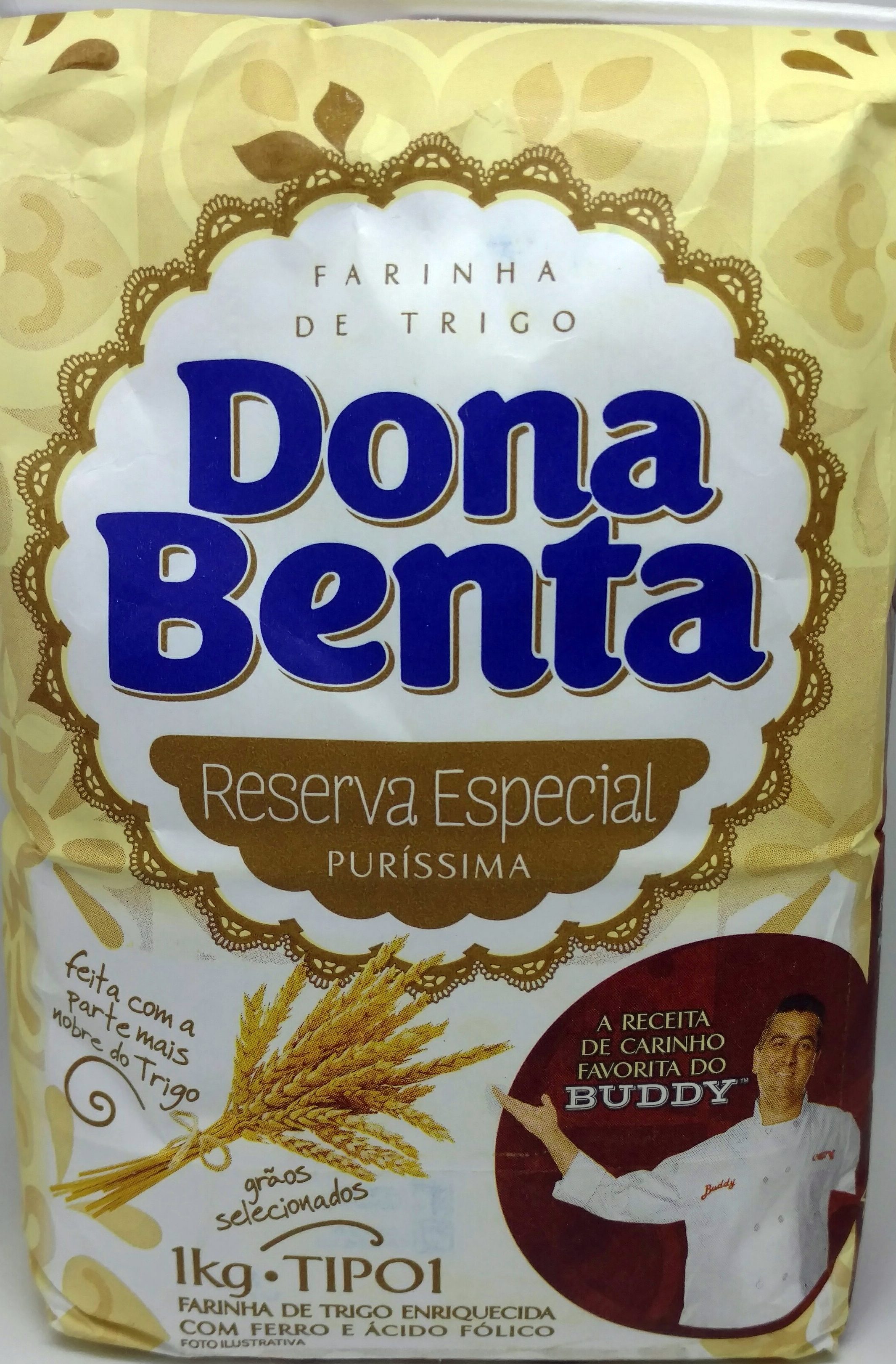 Farinha de trigo Dona Benta reserva especial puríssima