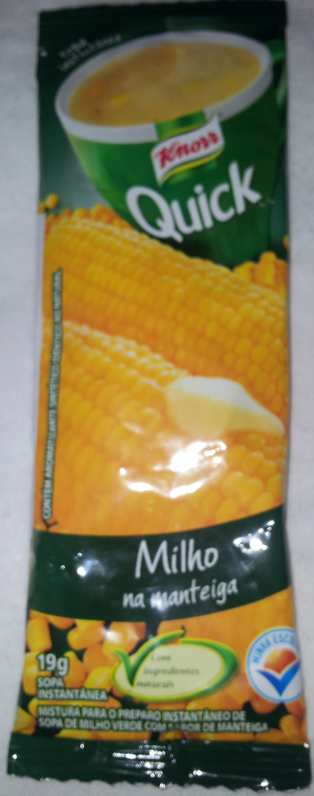 Quick Milho na Manteiga