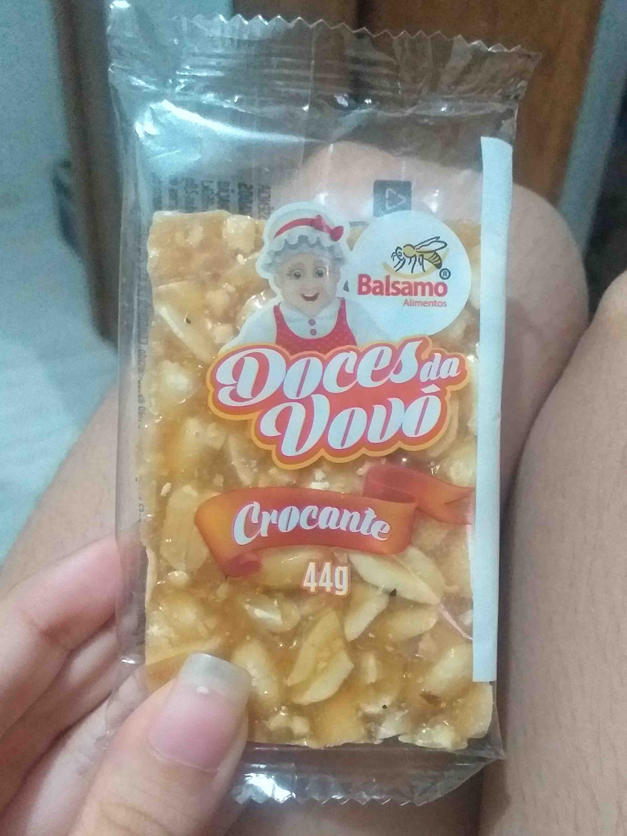 doces da vovó pé de moleque crocante