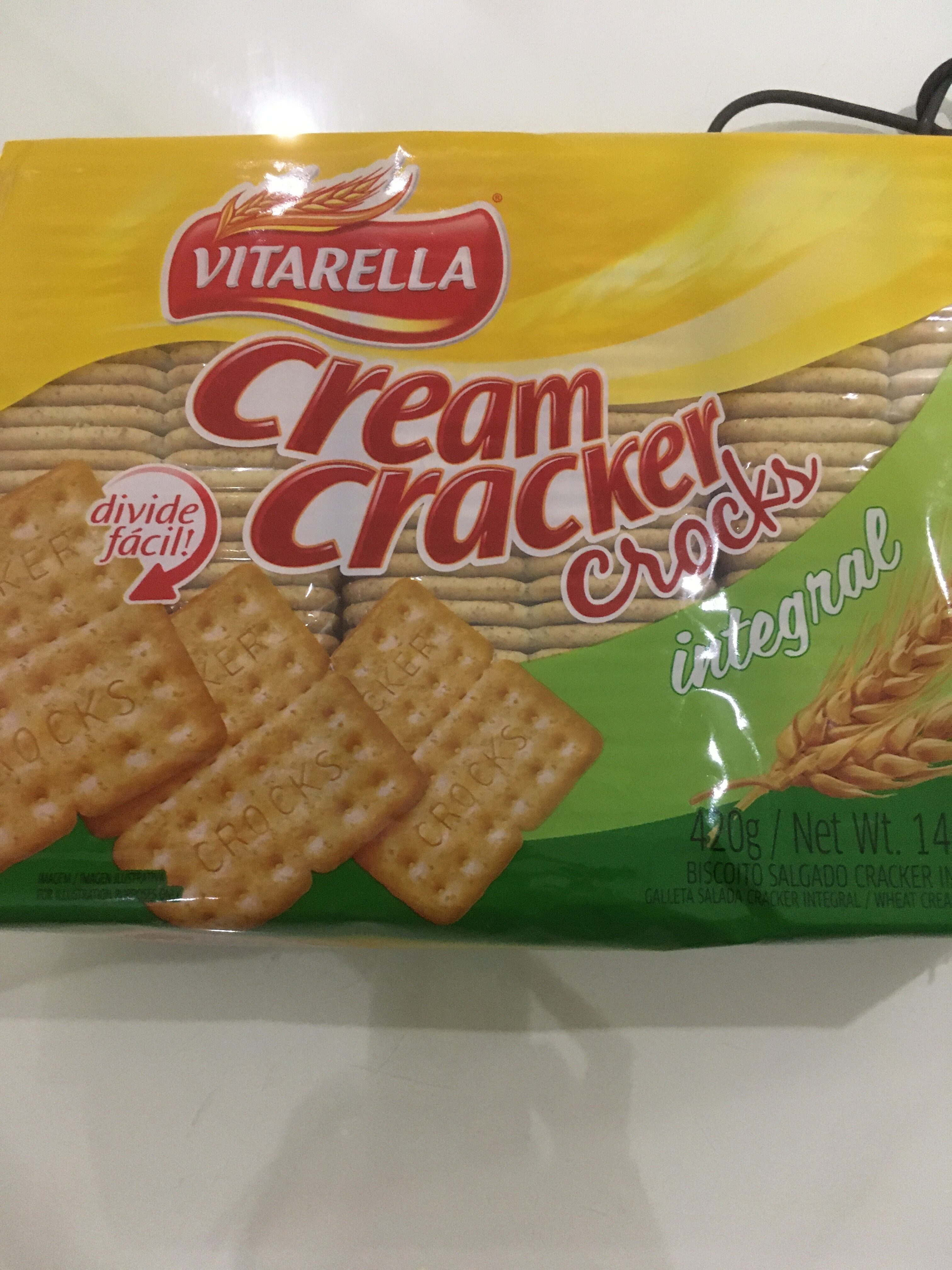 Cream cracker integral Vitarella