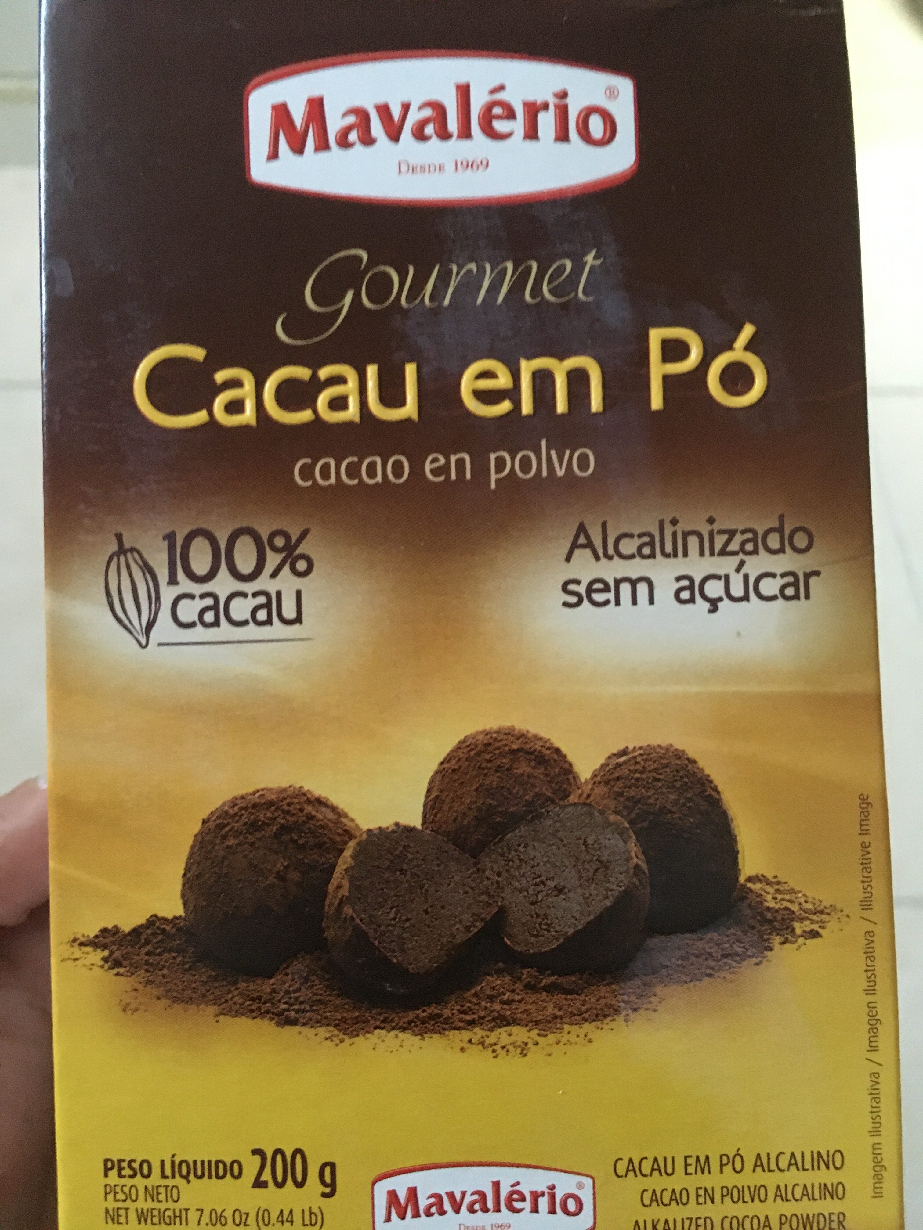 Cacau em pó Mavalério