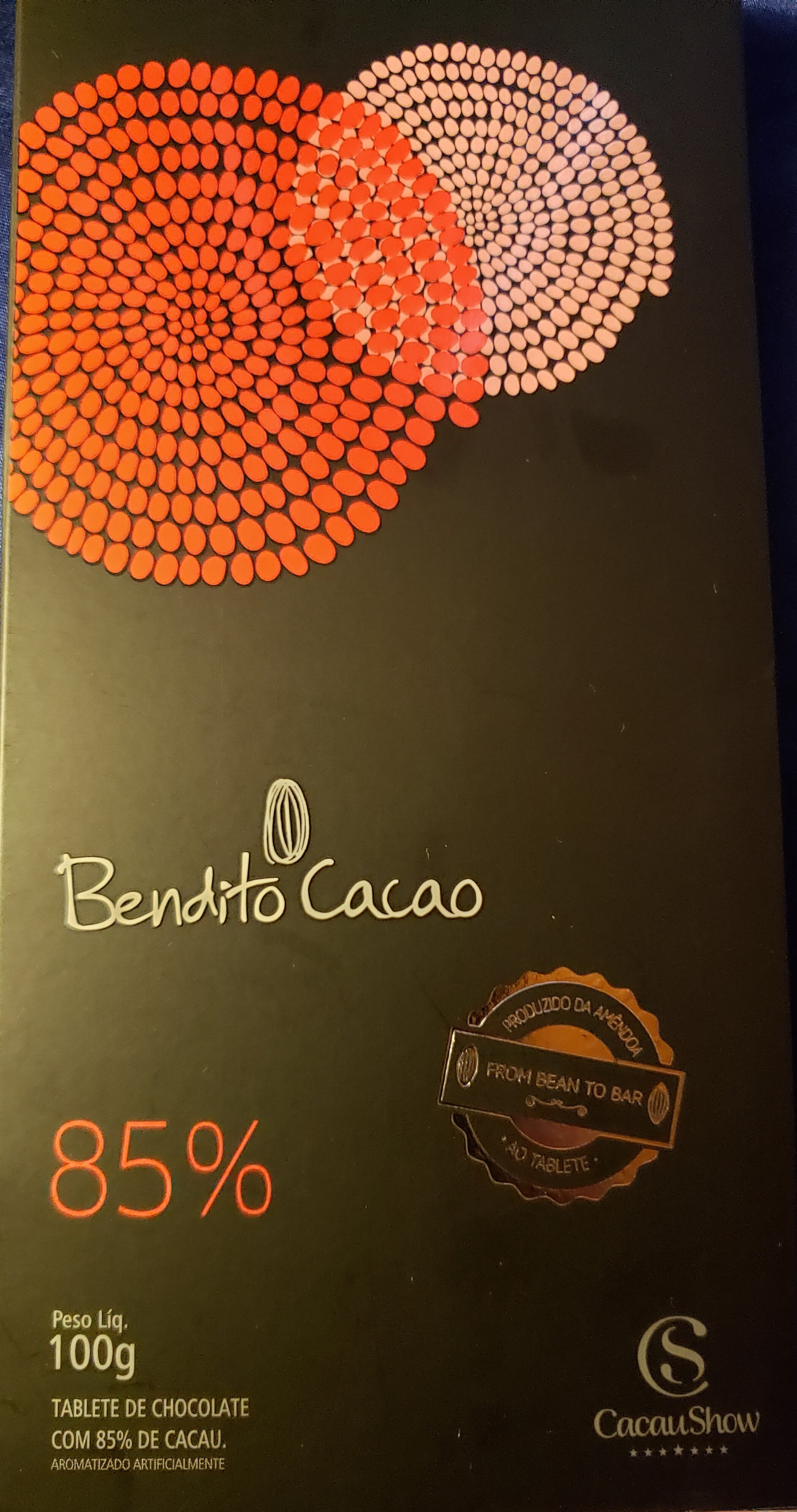 Chocolate 85% Bendito Cacao