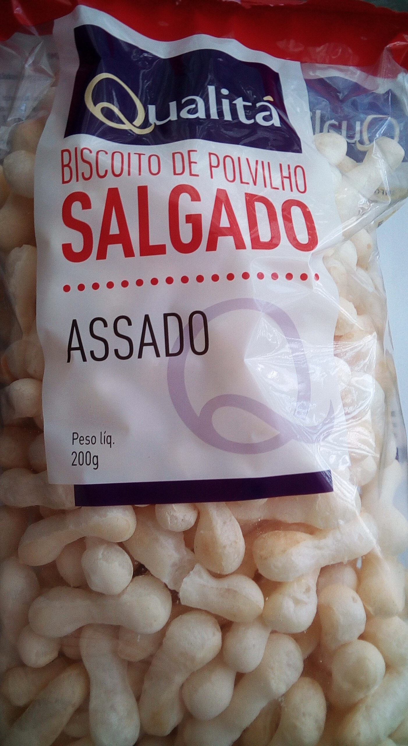 Biscoito de Polvilho Salgado Qualitá