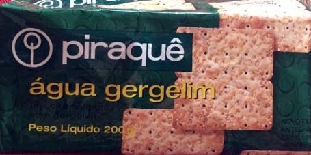 Piraquê água gergelim