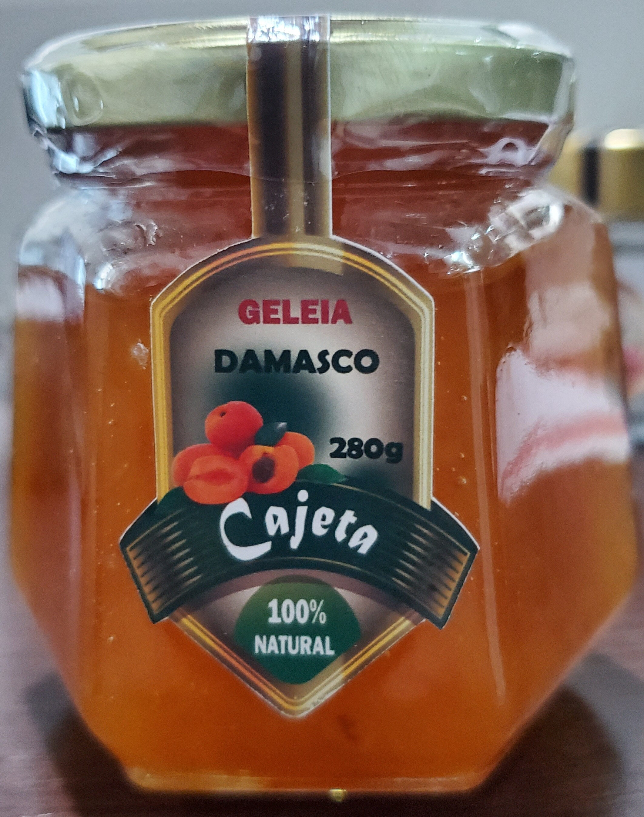Geleia de Damasco Cajeta