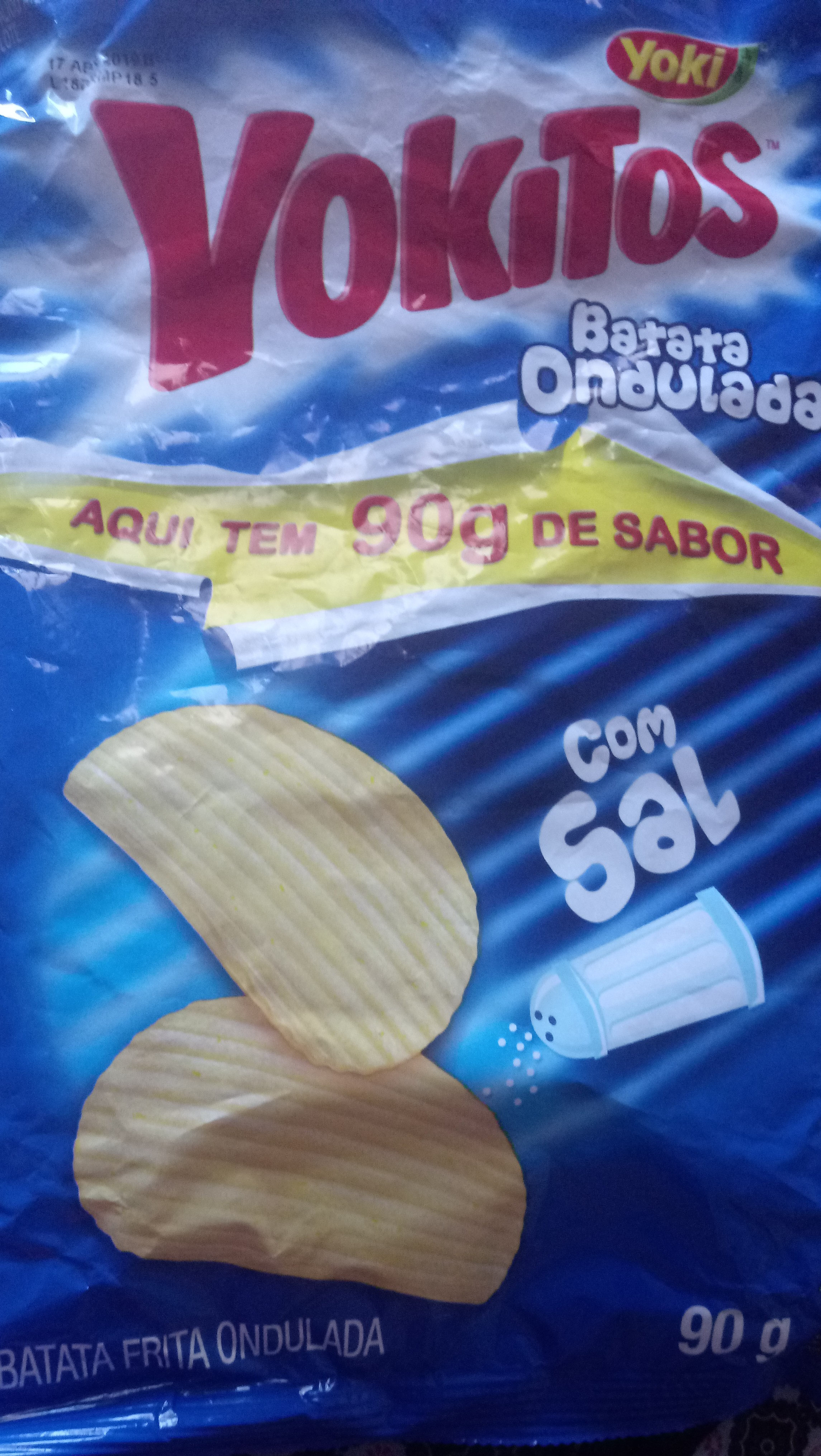 Yokitos batata frita ondulada