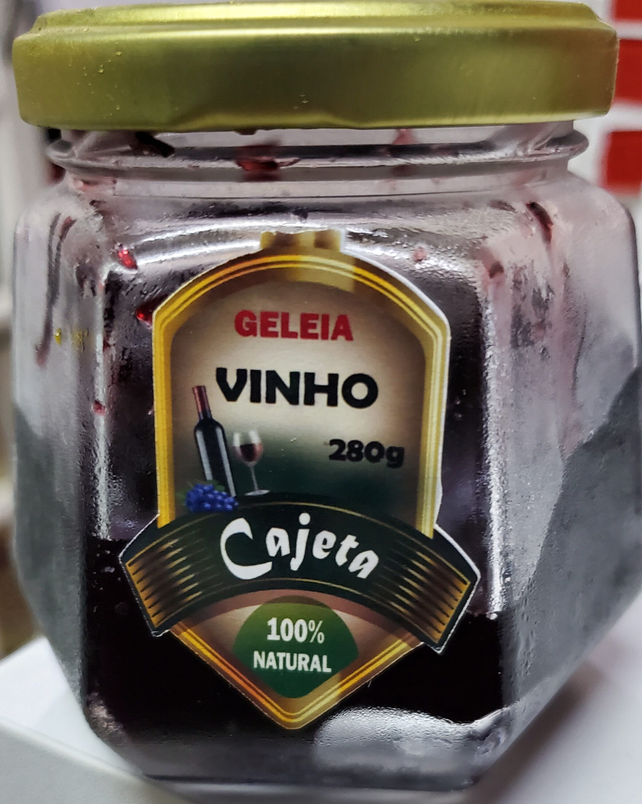 Geleia de Vinho Cajeta