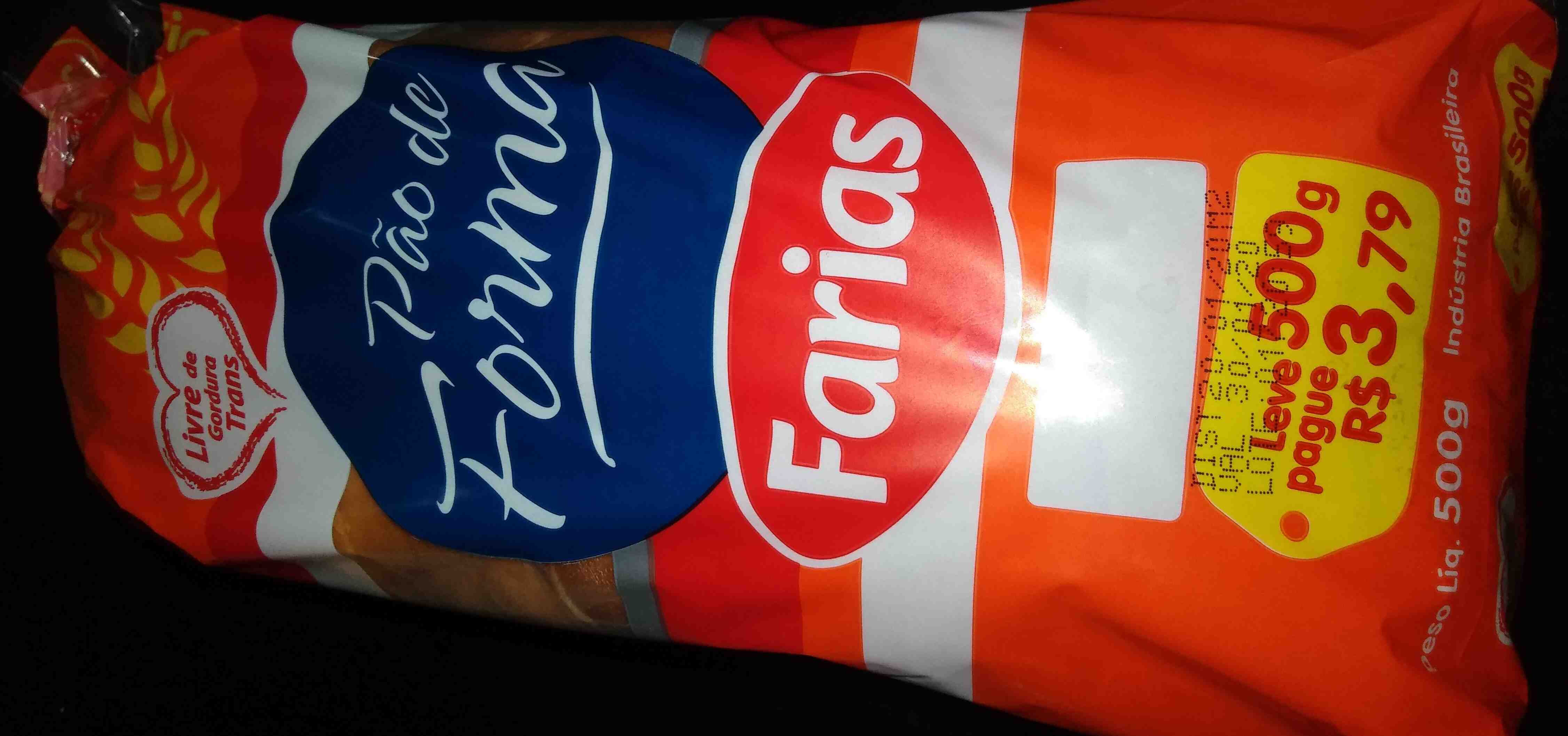 Pão de forma Farias