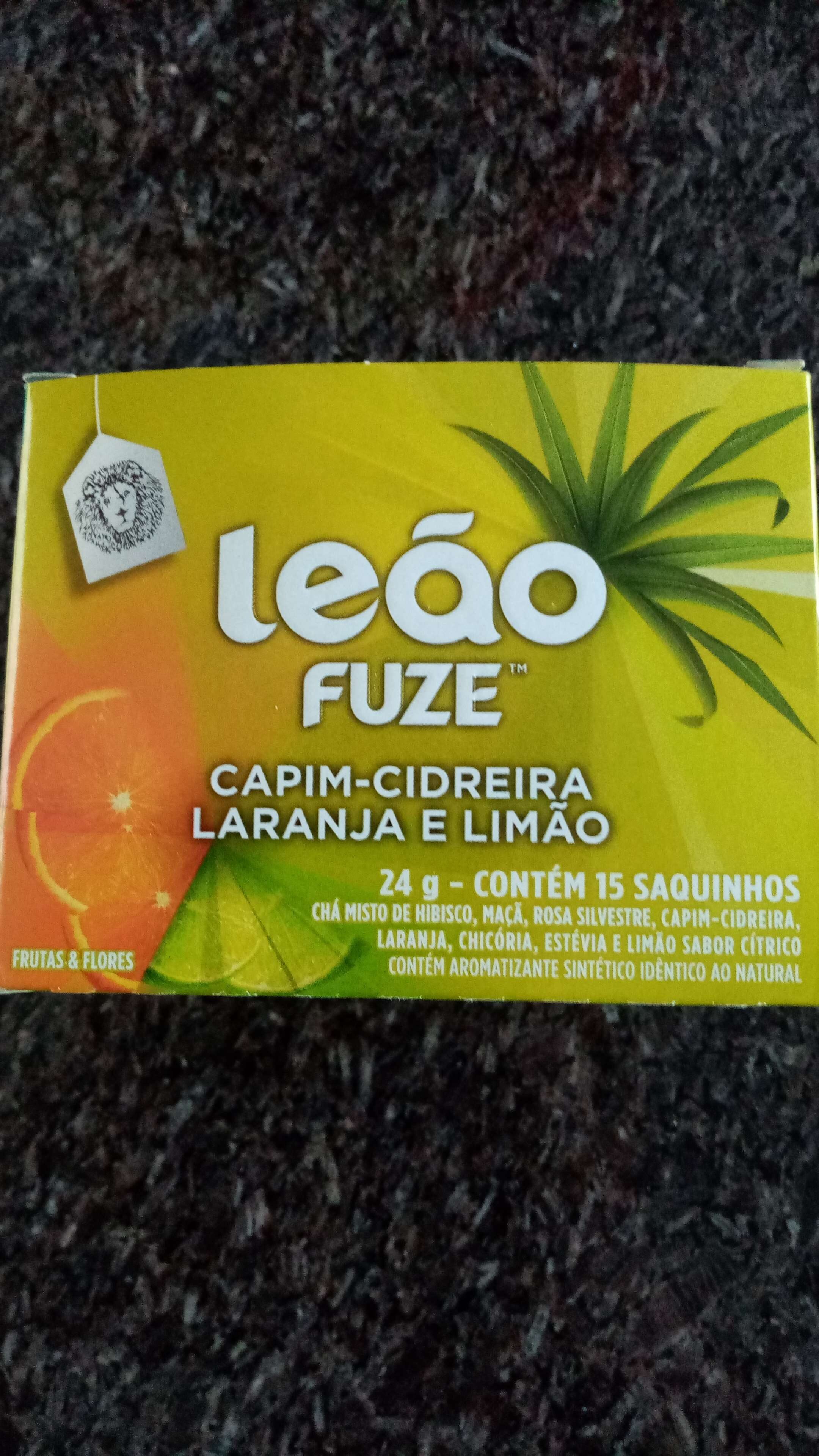 Chá Leão Fuze Capim-Cidreira