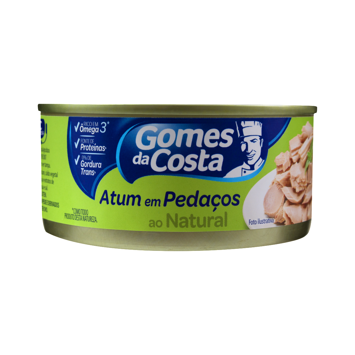 Atum em pedaços ao natural Gomes da Costa