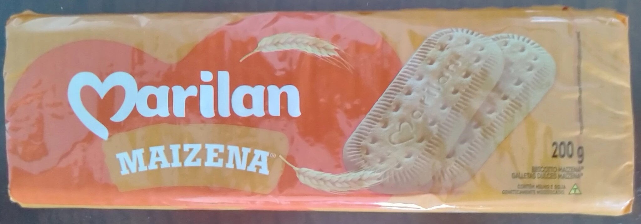 Biscoito maizena Marilan