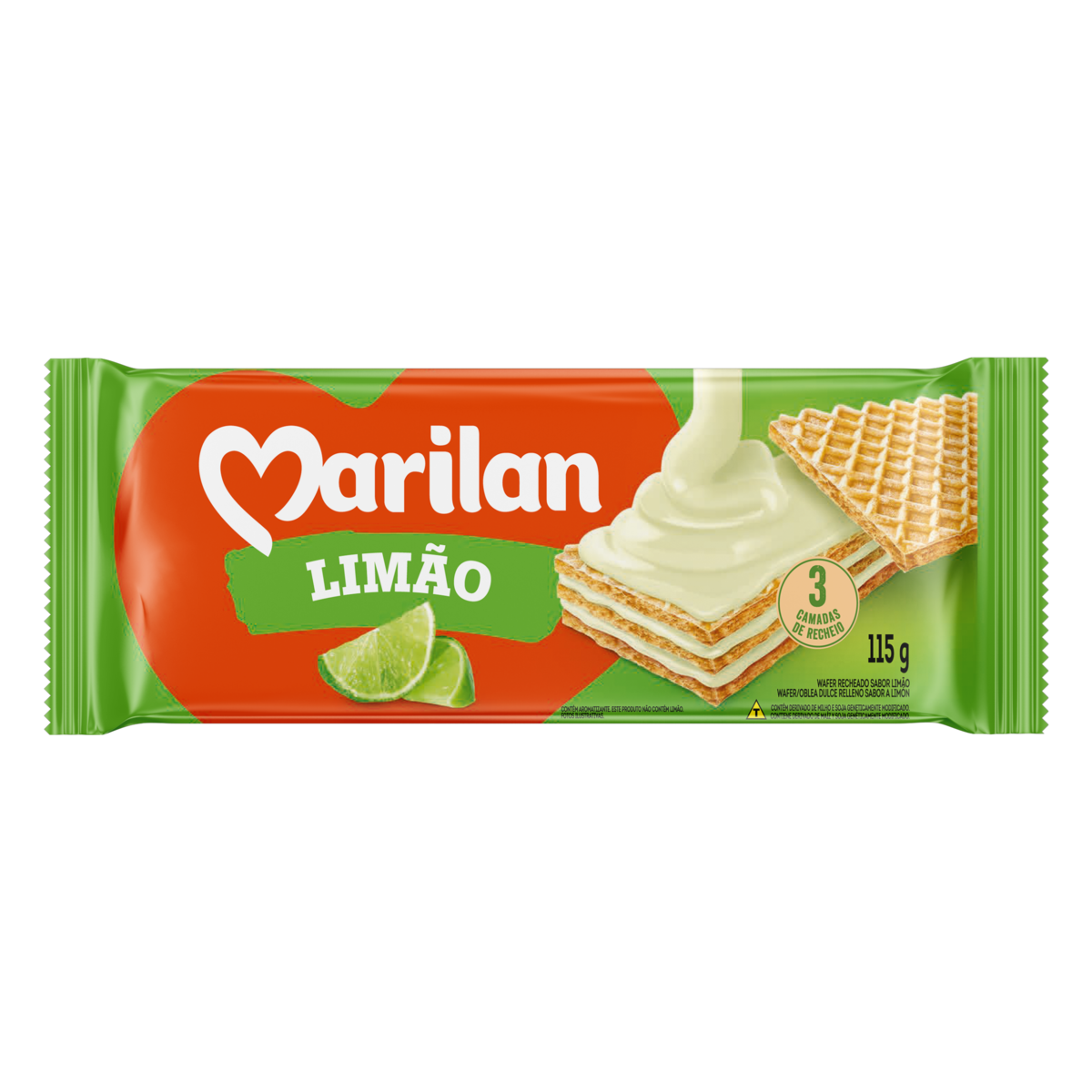 Wafer sabor limão Duchen