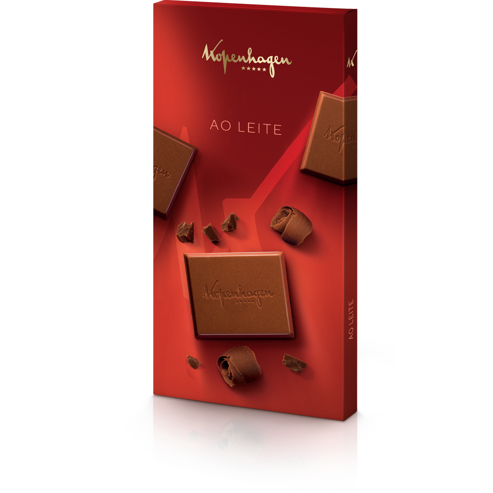 Tablete de Chocolate ao Leite Kopenhagen