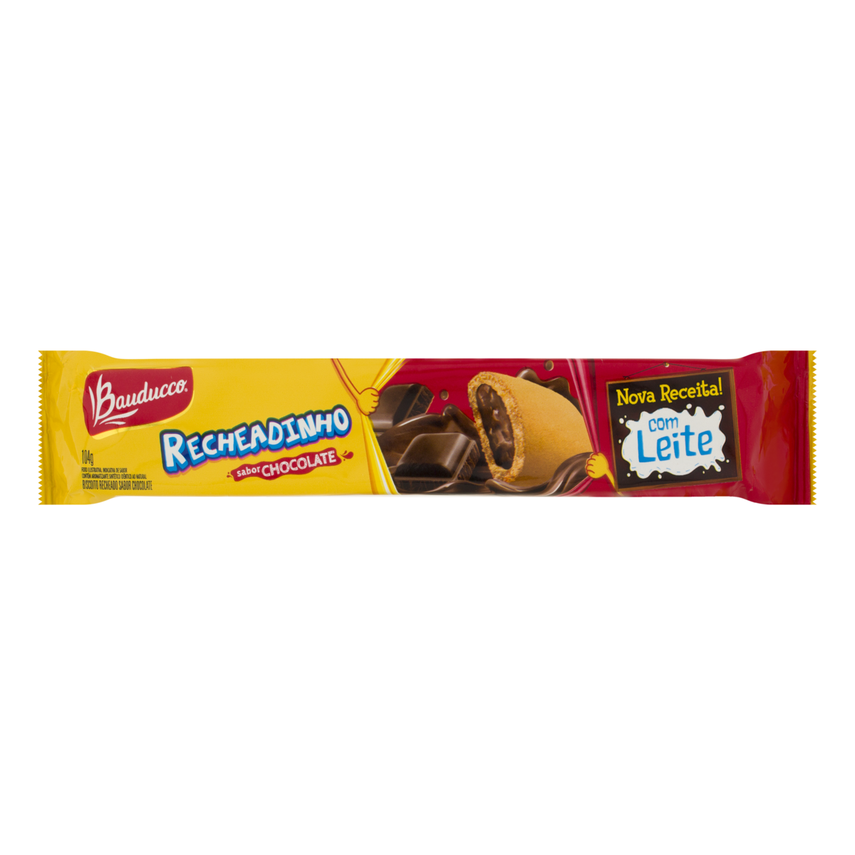Recheadinho Sabor Chocolate Bauducco