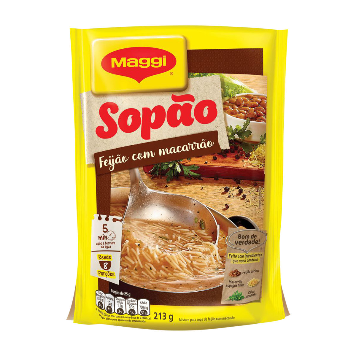 Sopão Maggi Feijão