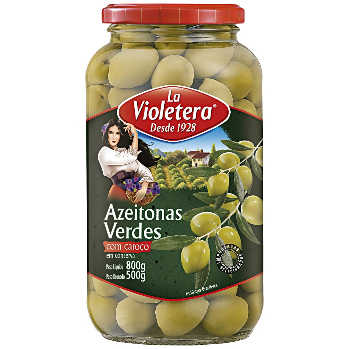 Azeitonas Verdes Fatiadas La Violetera