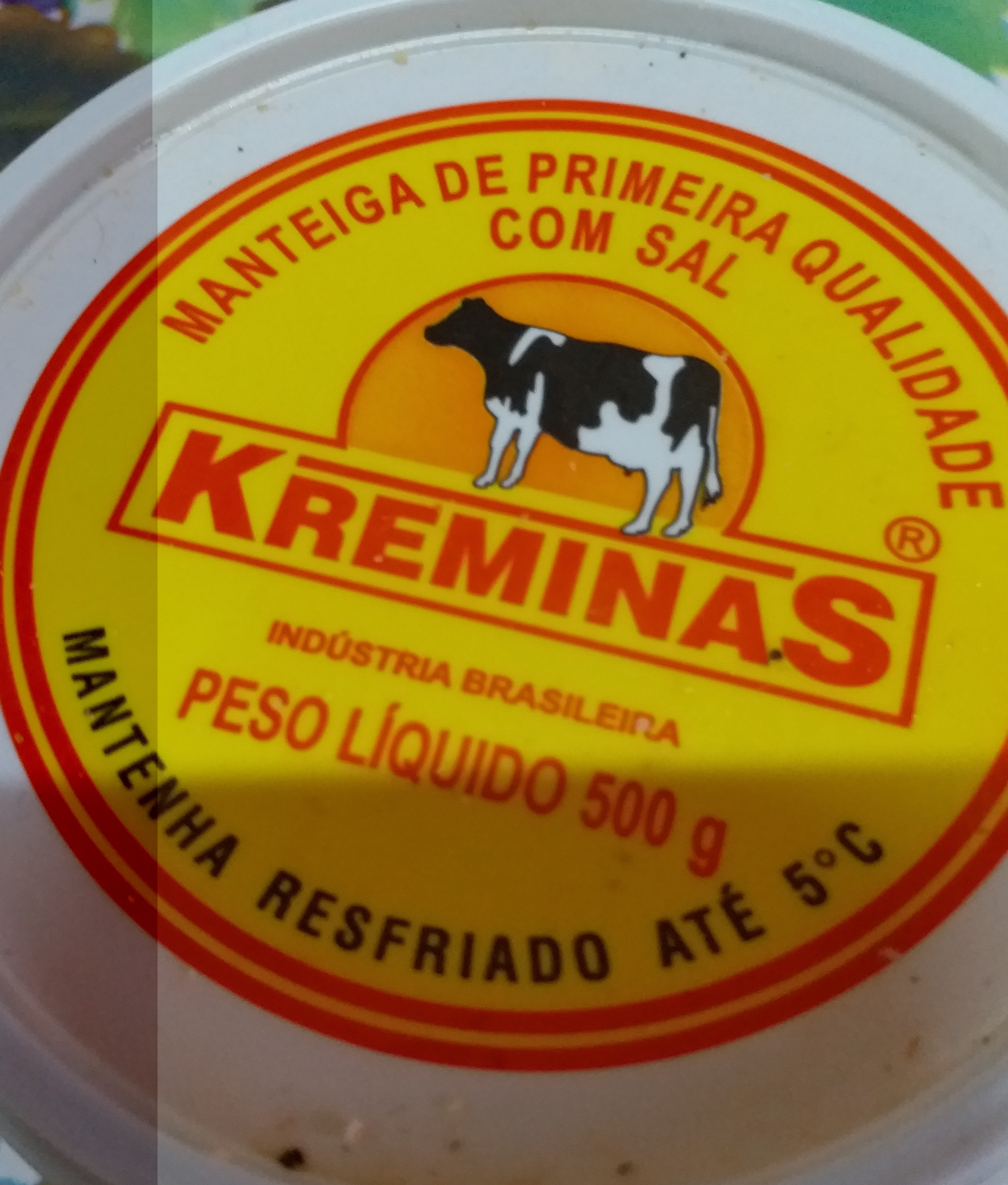 Manteiga com sal Kreminas