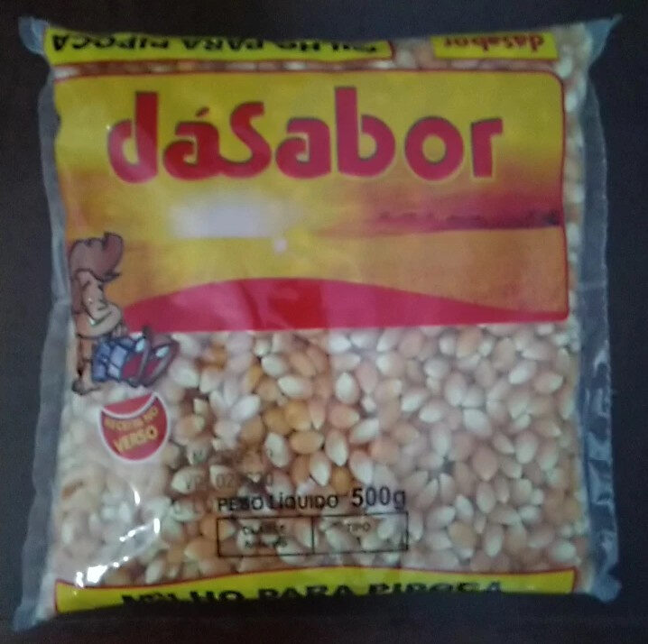 Milho para pipoca DáSabor