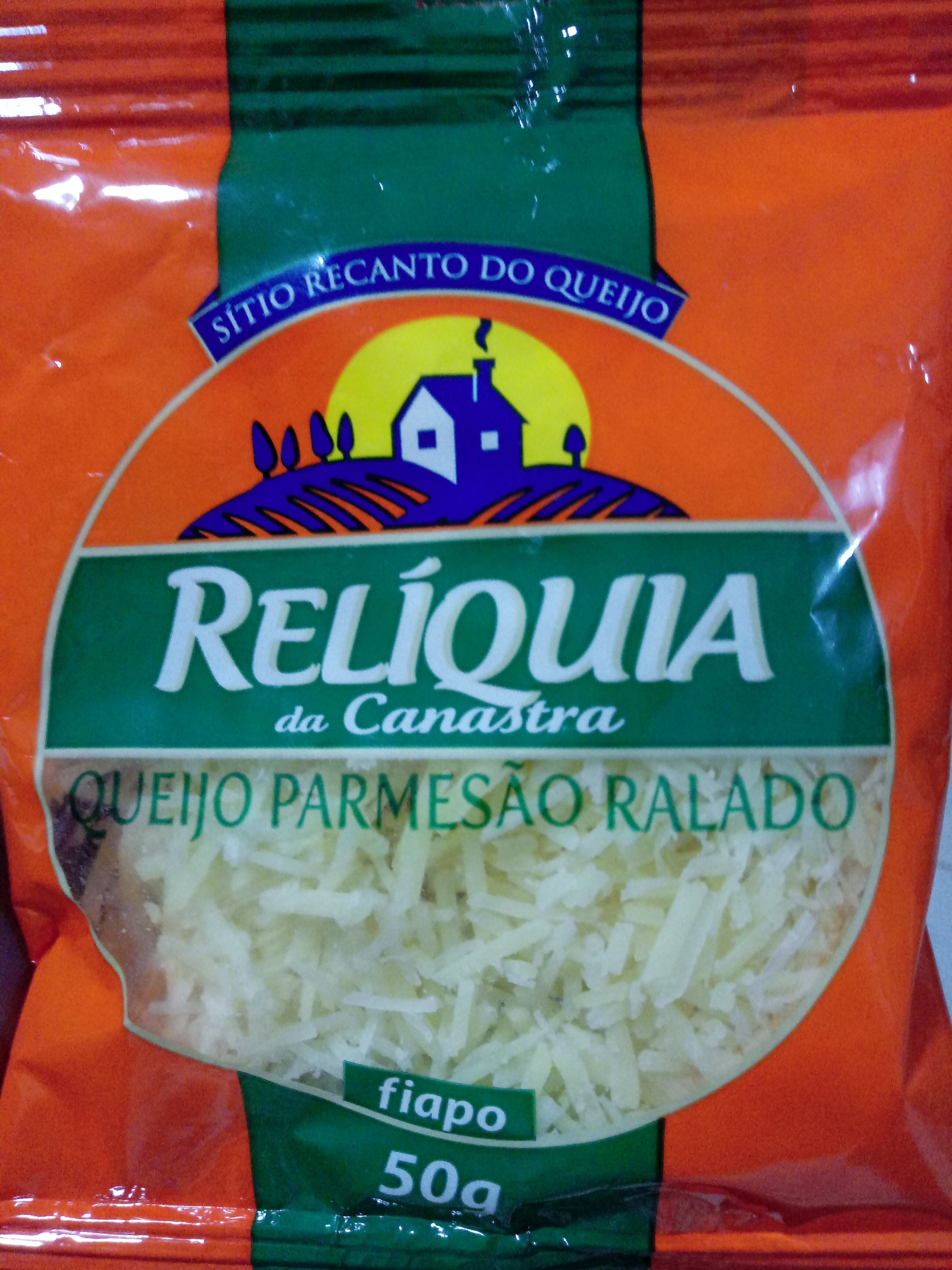 Queijo parmesão ralado fiapo Sítio Recanto do Queijo