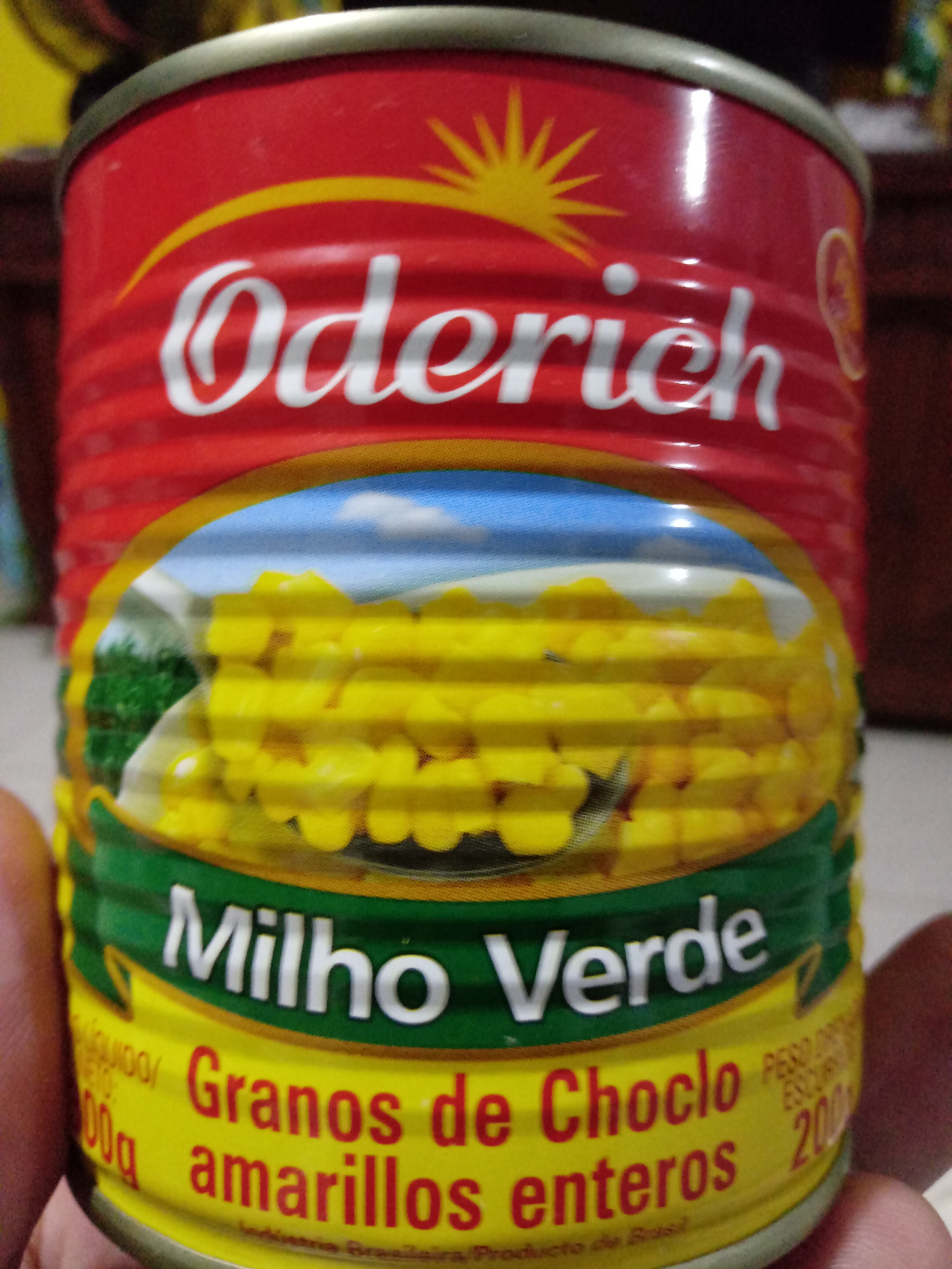 Milho verde em conserva Oderich