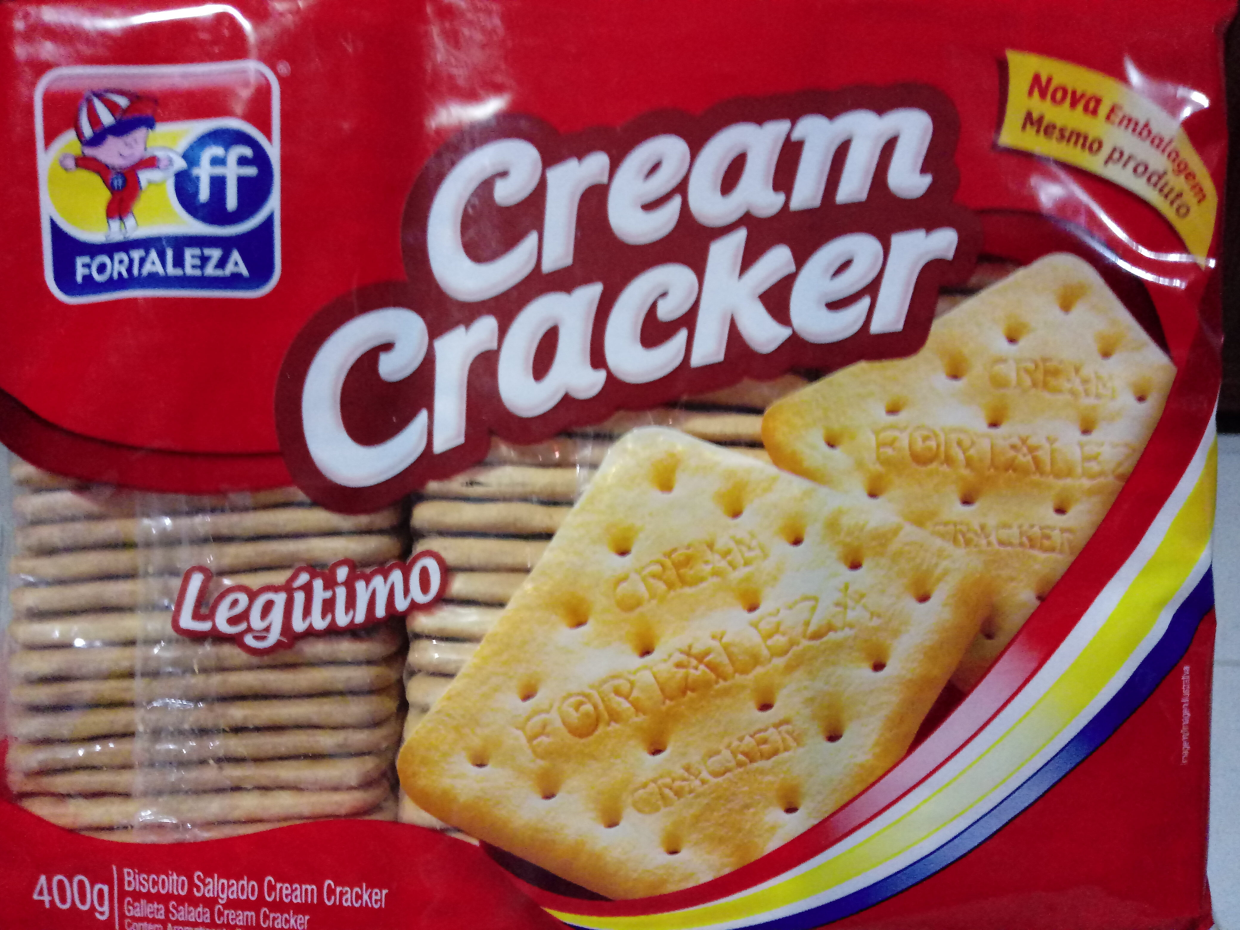 Biscoito salgado cream cracker Fortaleza