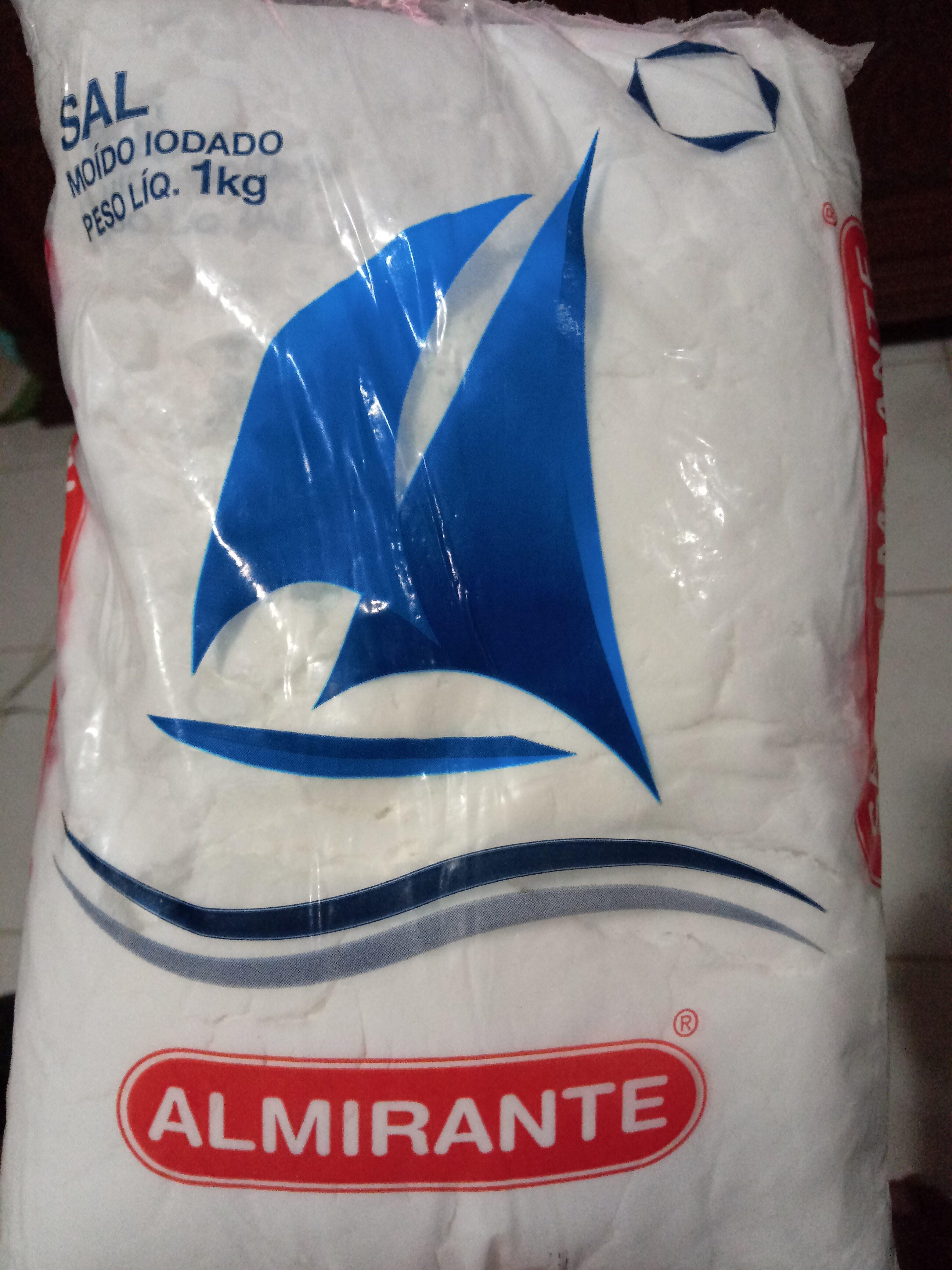 Sal moído iodado Almirante