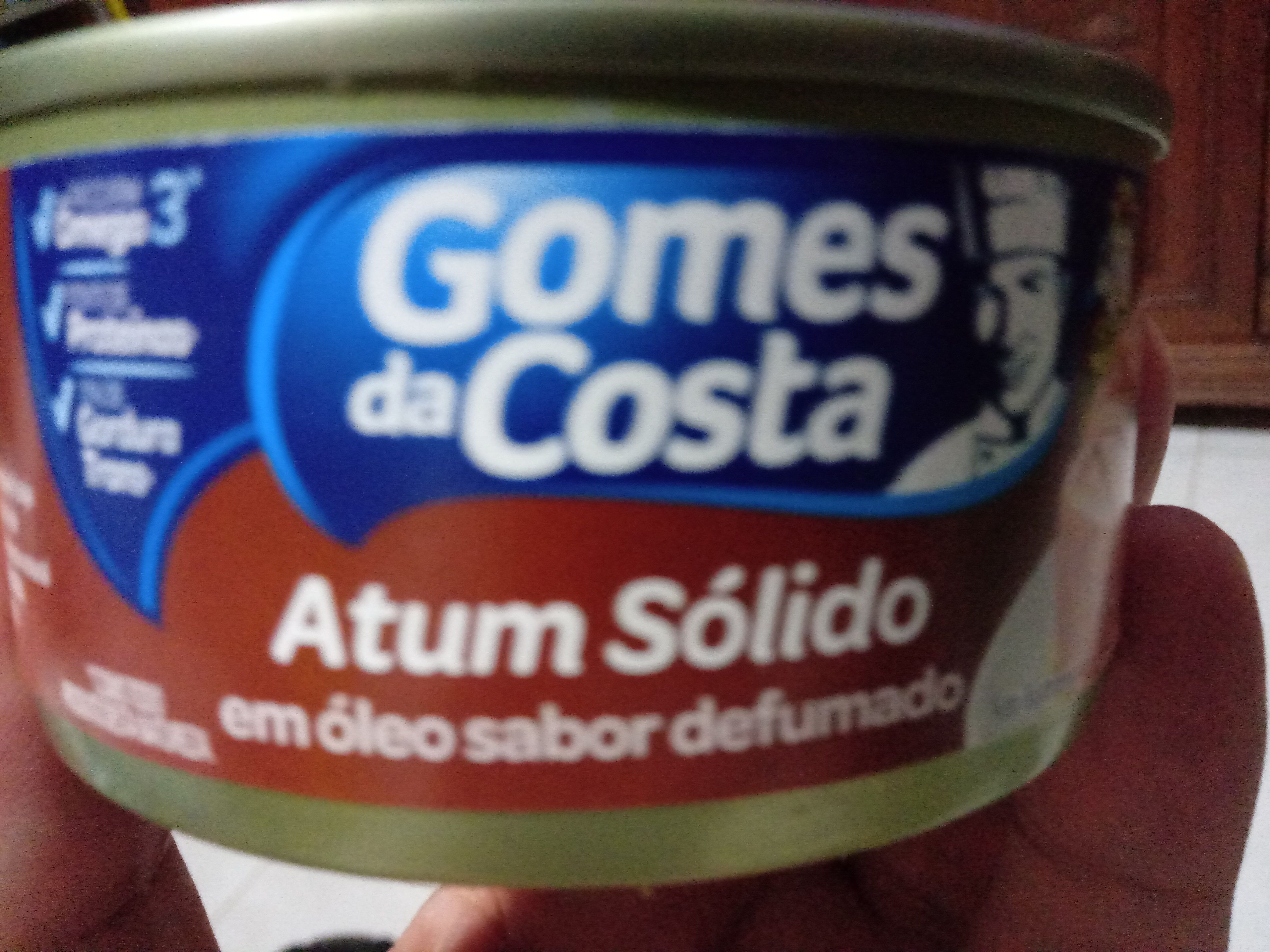 Atum sólido em óleo sabor defumado Gomes da Costa