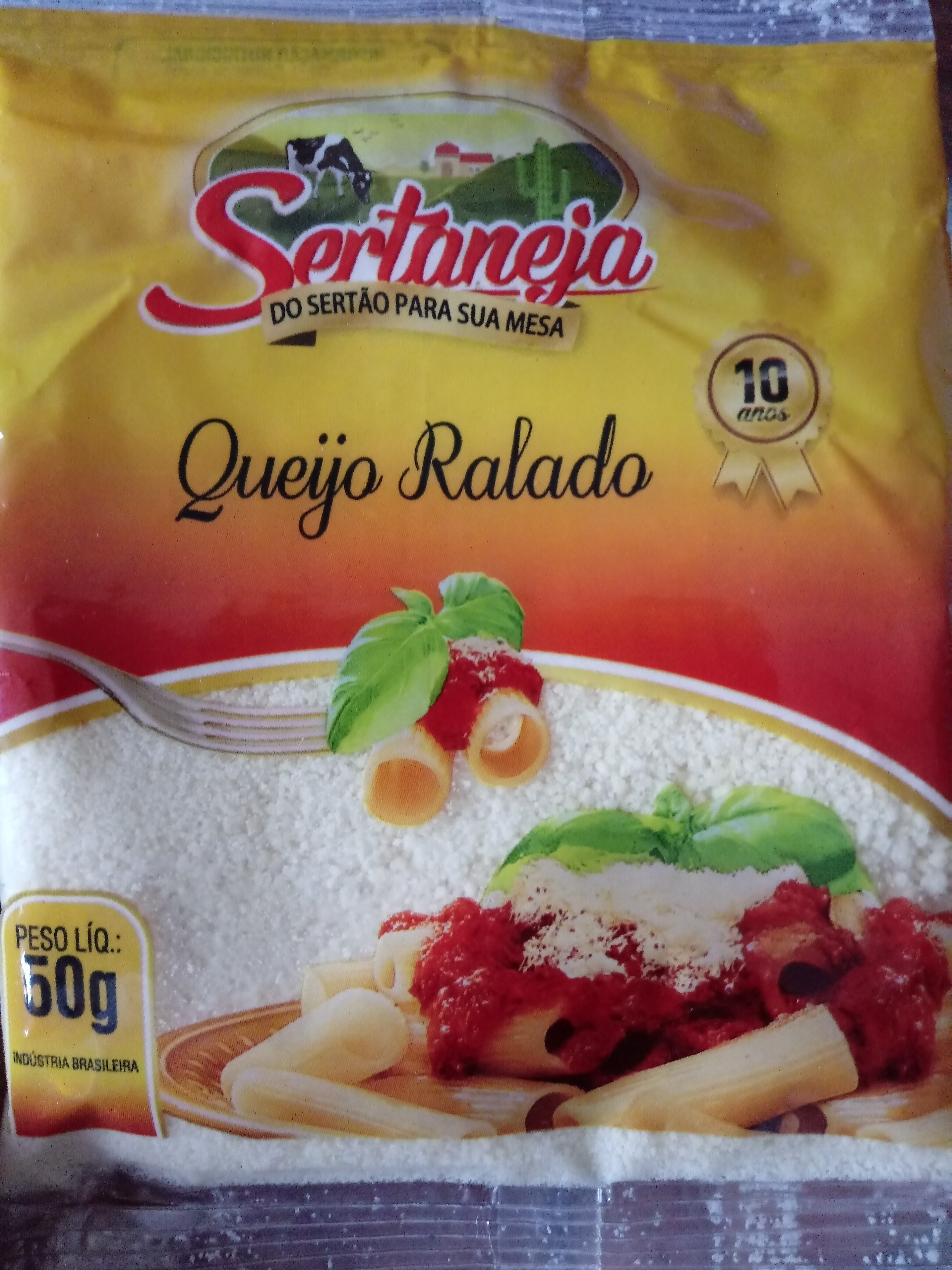 Queijo ralado Sertaneja