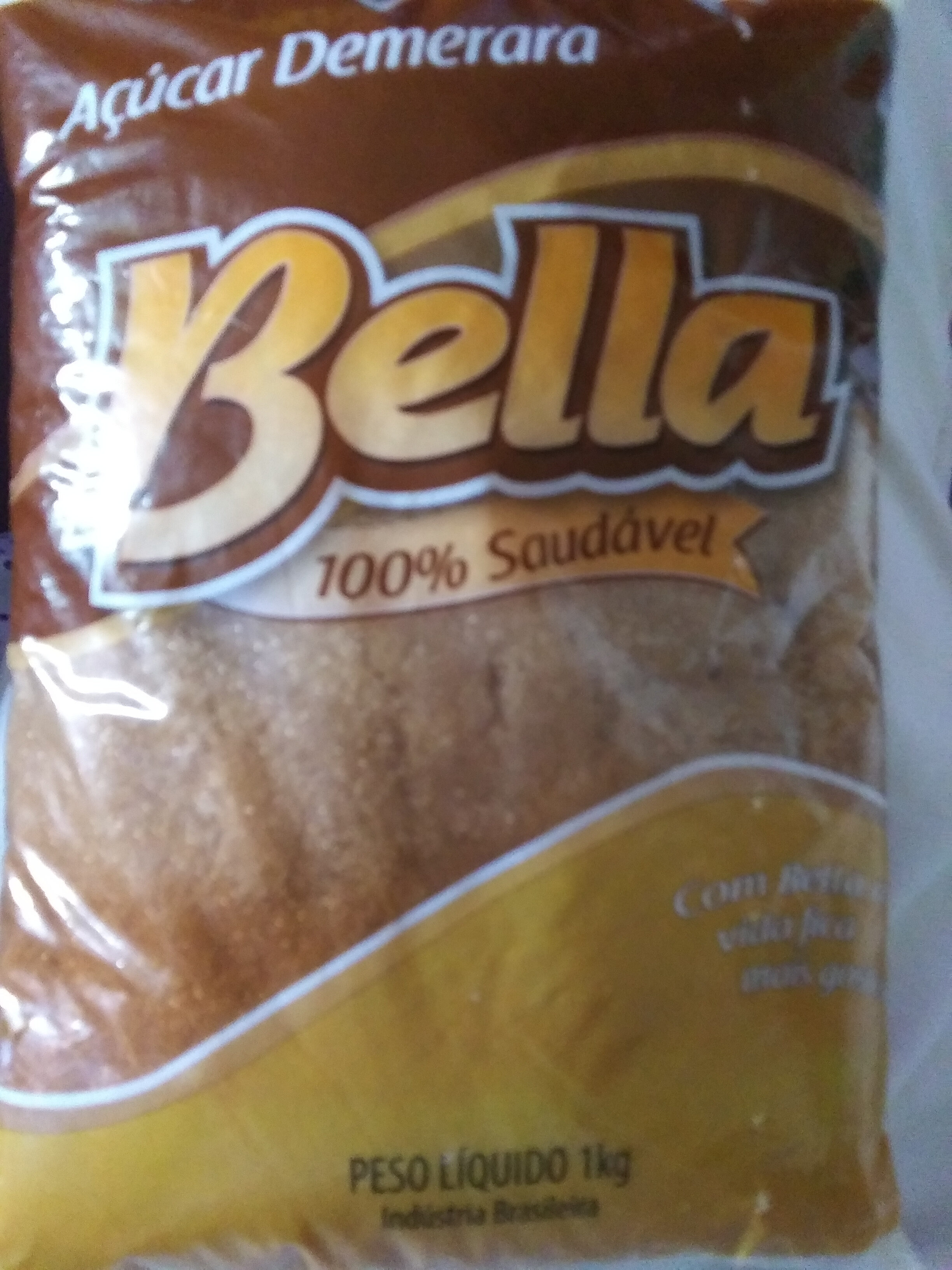 Açúcar demerara Bella