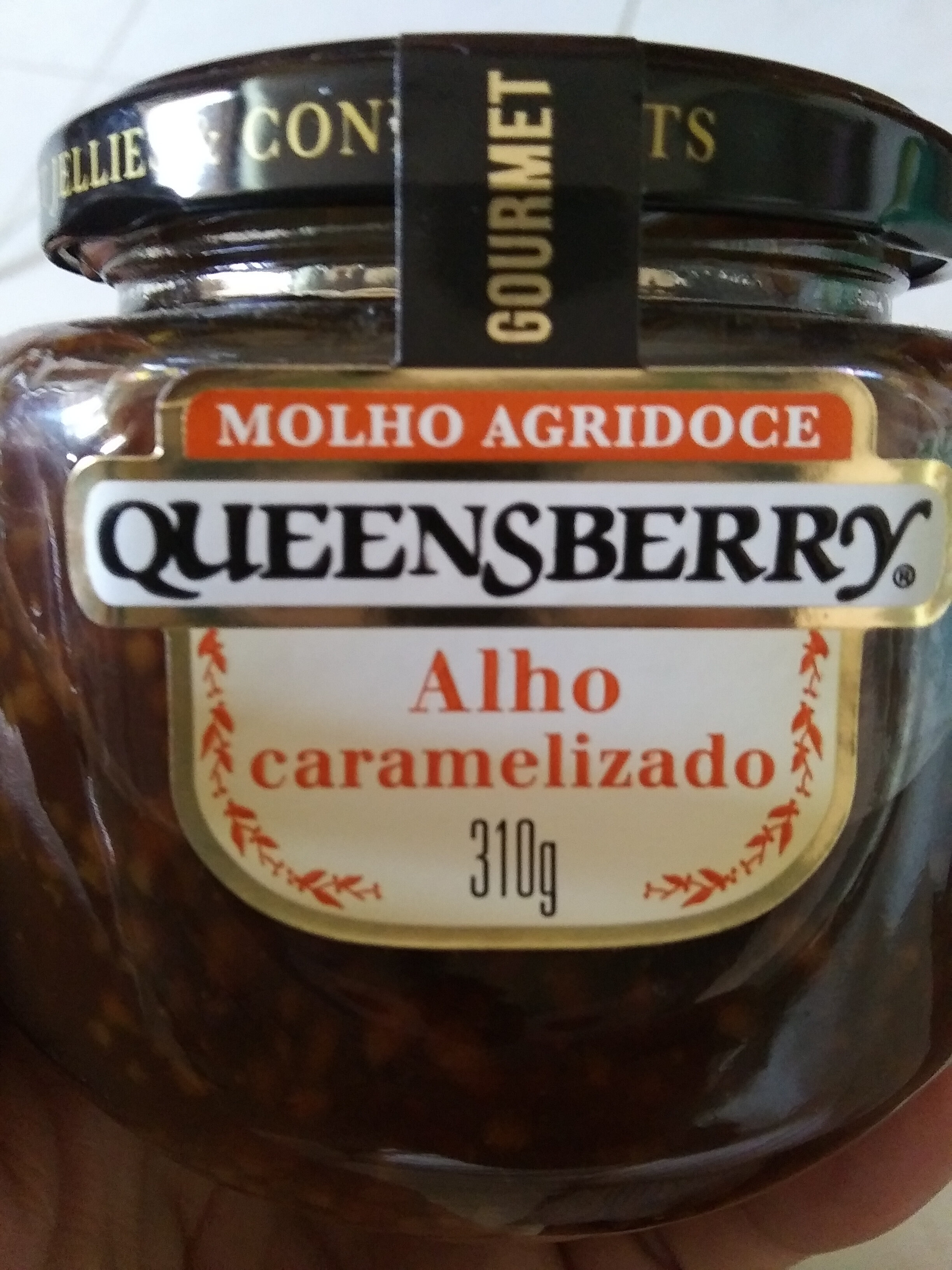 Molho agridoce de alho caramelizado Queensberry